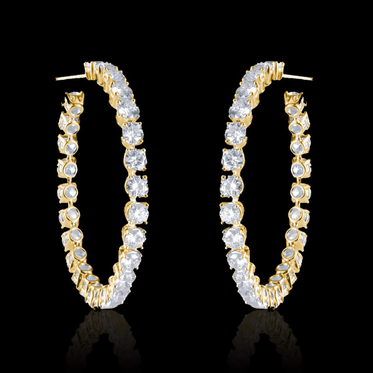 bijoux fantaisie | boucles d'oreilles or jaune | Jaubalet